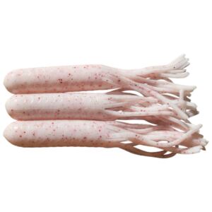 5.5" Middle Tube White w/Red Flake (3 Pack)