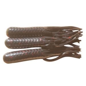 5.5" Middle Tube Black w/ Red Flake (3 Pack)